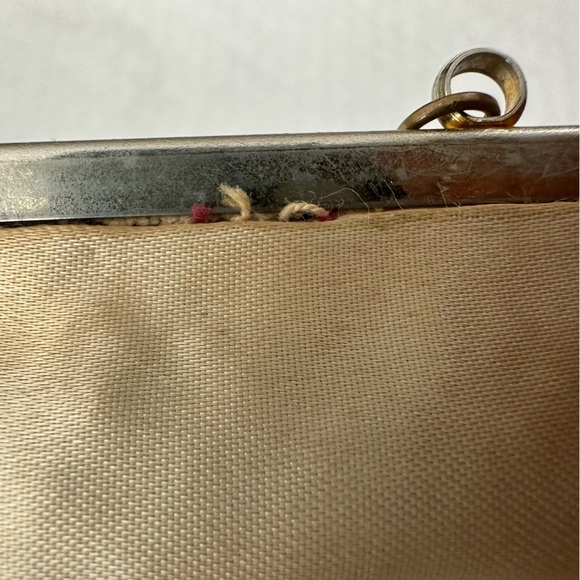 Walborg Vintage 50s W. Germany Tapestry Handbag Clutch - Picture 8 of 16